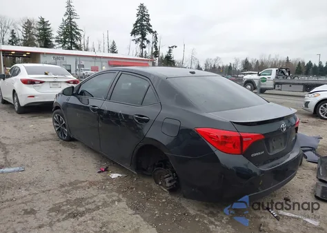 2017 Toyota Corolla Xse z USA, uszkodzony, nr VIN 2T1BURHE4HC938604